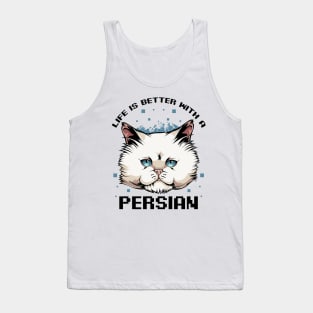 Persian Cat Tank Top